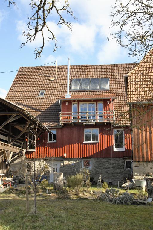 Gemuetliche Gaestezimmer In Einem Neu Sanierten Fachwerkhaus Sachsenheim Exterior photo